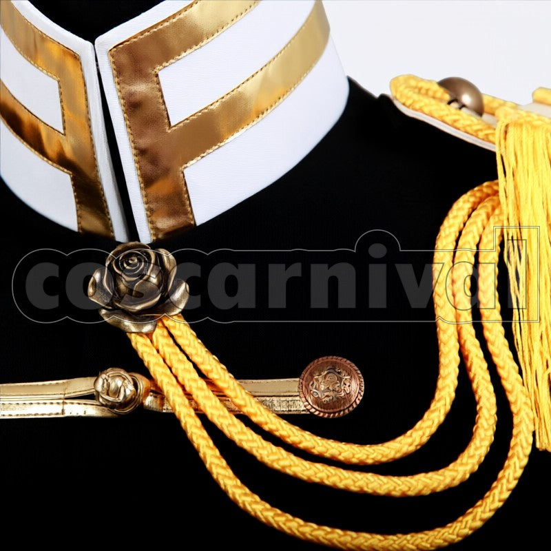 Japan Black Military cosplay costume from Hetalia: Axis Powers, detail-1