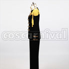 Japan Black Military cosplay costume from Hetalia: Axis Powers, side view