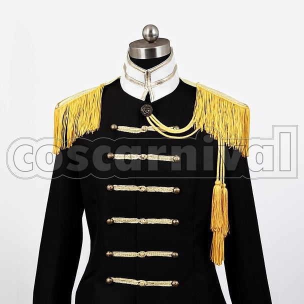 Japan Black Military cosplay costume from Hetalia: Axis Powers, detail-1