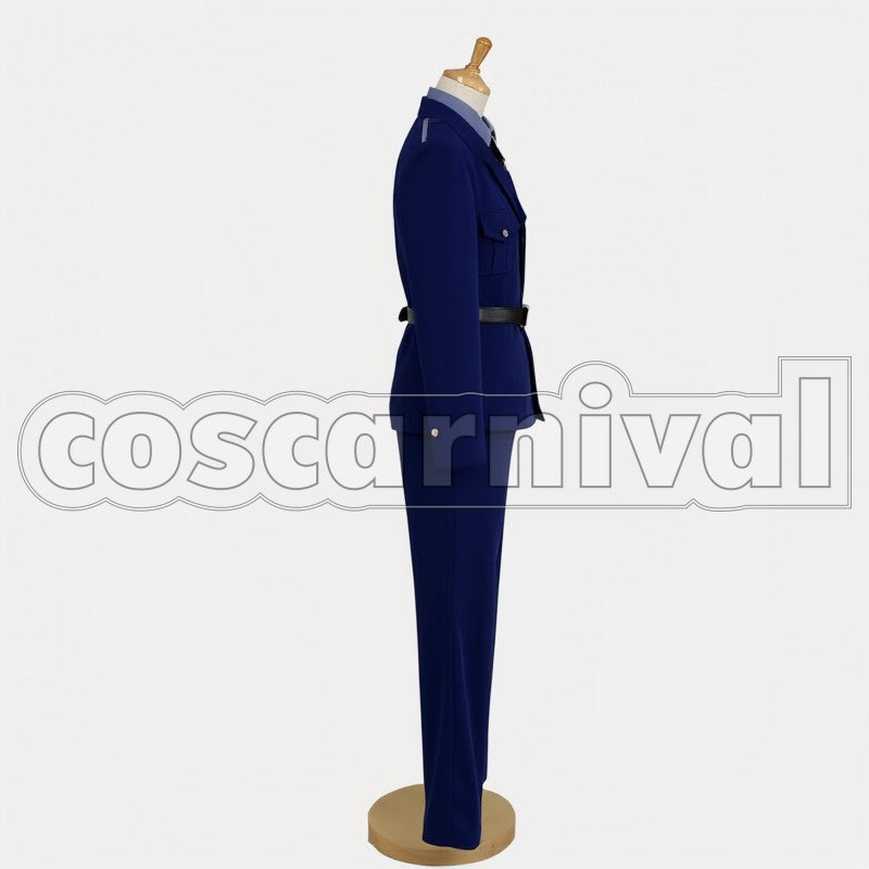Prussia cosplay costume from Hetalia: Axis Powers, side view 2