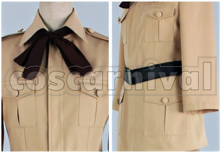 Powers Spain (Antonio Fernández Carriedo) Military Uniform Cosplay cosplay costume from Hetalia: Axis, detail-2