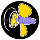 Engineering Division Sleeve Iron-on Patch Cosplay cosplay costume from High School Fleet, detail-1