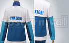 -Free! Starting Days- Iwatobi Junior High School Swim Club Jersey Cosplay cosplay costume from High Speed!, back view