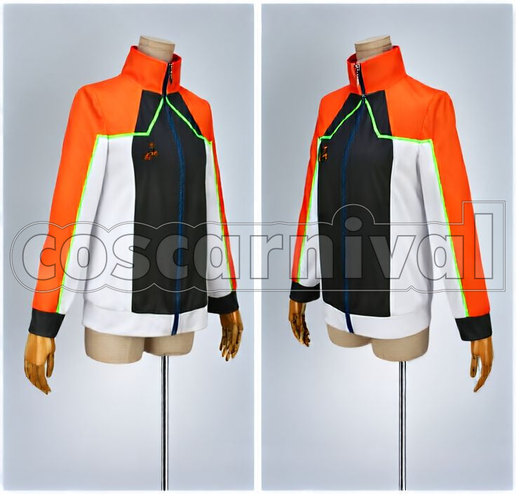 -Free! Starting Days- Rin Matsuoka Junior High School Days Swim Club Jersey Cosplay cosplay costume from High Speed!, front view 2