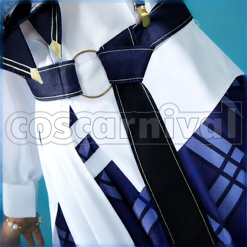 Journey 1st Live "Yoake no Uta" All Members Cosplay cosplay costume from hololive Blue, detail 4 view 2