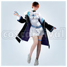 – Advent Fuwawa Abyssgard Cosplay cosplay costume from Hololive English, front view 1