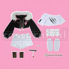 – Advent Mococo Abyssgard Cosplay cosplay costume from Hololive English, set view