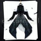 – Advent Nerissa Ravencroft Cosplay cosplay costume from Hololive English, back view 1