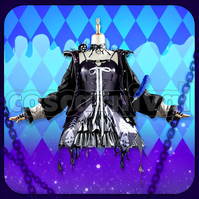 – Advent Shiori Novella Cosplay cosplay costume from Hololive English, front view 2
