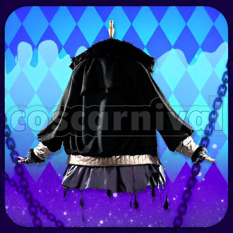 – Advent Shiori Novella Cosplay cosplay costume from Hololive English, back view 1
