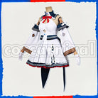 Shiranui Flare New Visual Cosplay cosplay costume from Hololive Fantasy, front view 4