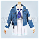 Usada Pekora New Outfit Sailor Uniform Cosplay cosplay costume from Hololive Fantasy, front view 1