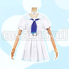 Usada Pekora New Outfit Sailor Uniform Cosplay cosplay costume from Hololive Fantasy, front view 4