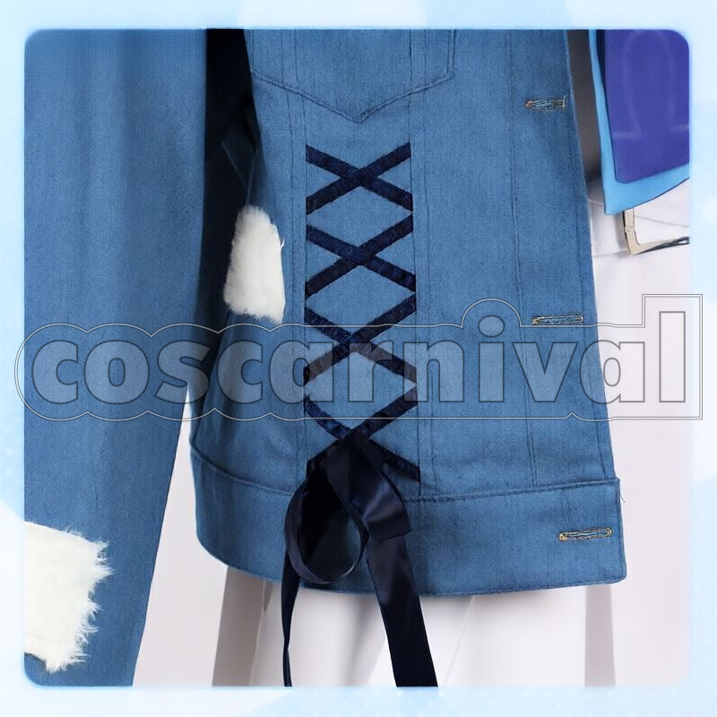 Usada Pekora New Outfit Sailor Uniform Cosplay cosplay costume from Hololive Fantasy, detail-2