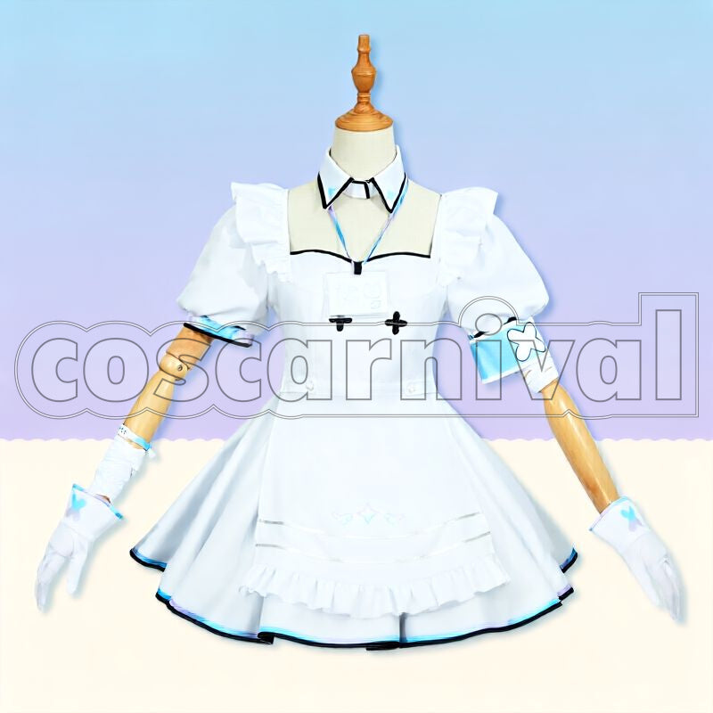 Amane Kanata Nurse Uniform Cosplay cosplay costume from hololive holoForce, front view 2