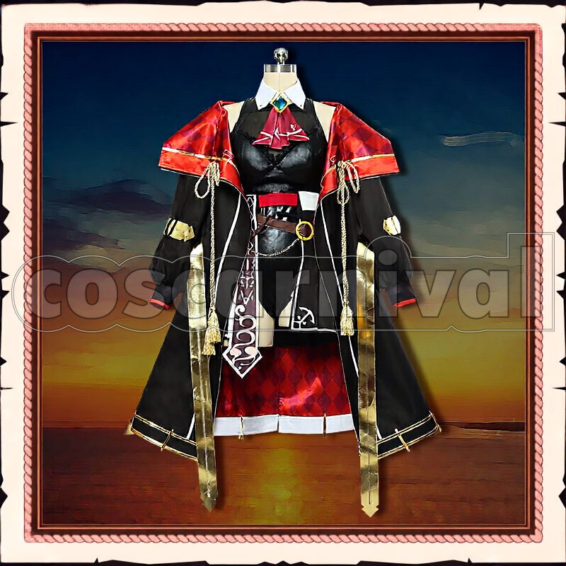 Marine Birthday 3D Outfit New Outfit Cosplay cosplay costume from hololive Houshou, front view 2