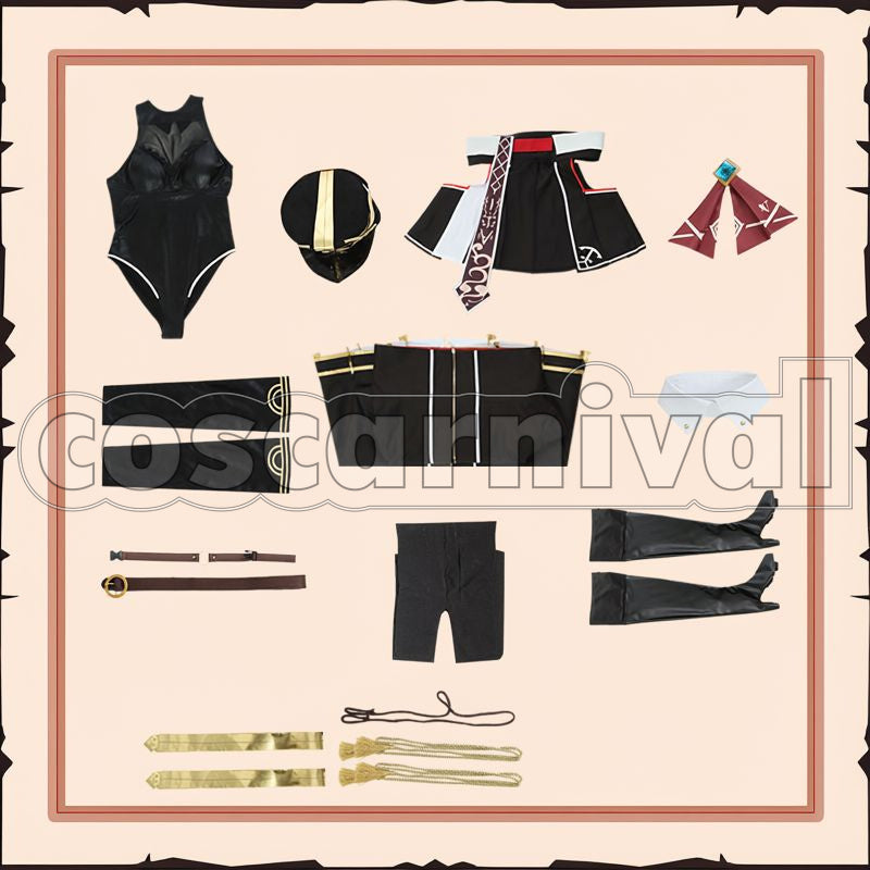 Marine Birthday 3D Outfit New Outfit Cosplay cosplay costume from hololive Houshou, set view
