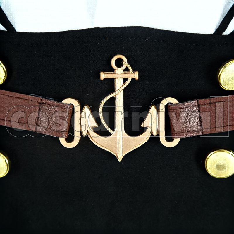 Marine New Outfit Cosplay cosplay costume from hololive Houshou, detail 1 view 2