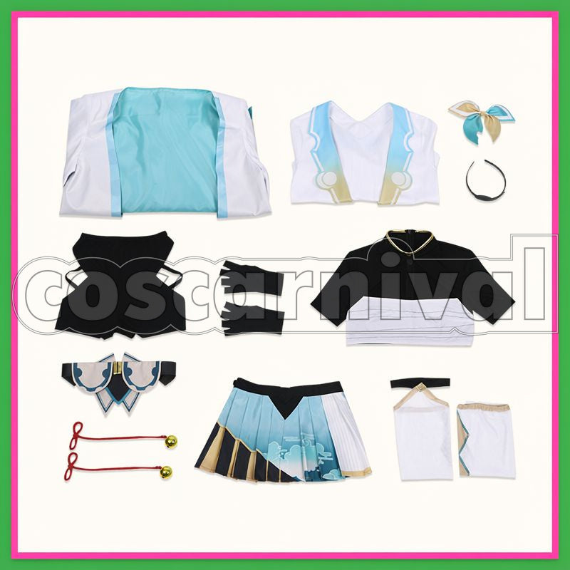 Iroha Cosplay cosplay costume from hololive Kazama, set view