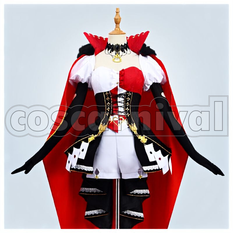 Mio New Outfit Cosplay cosplay costume from hololive Ookami, front view 1