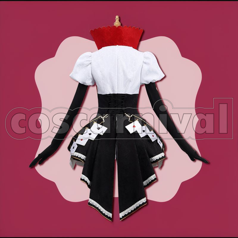 Mio New Outfit Cosplay cosplay costume from hololive Ookami, back view 2