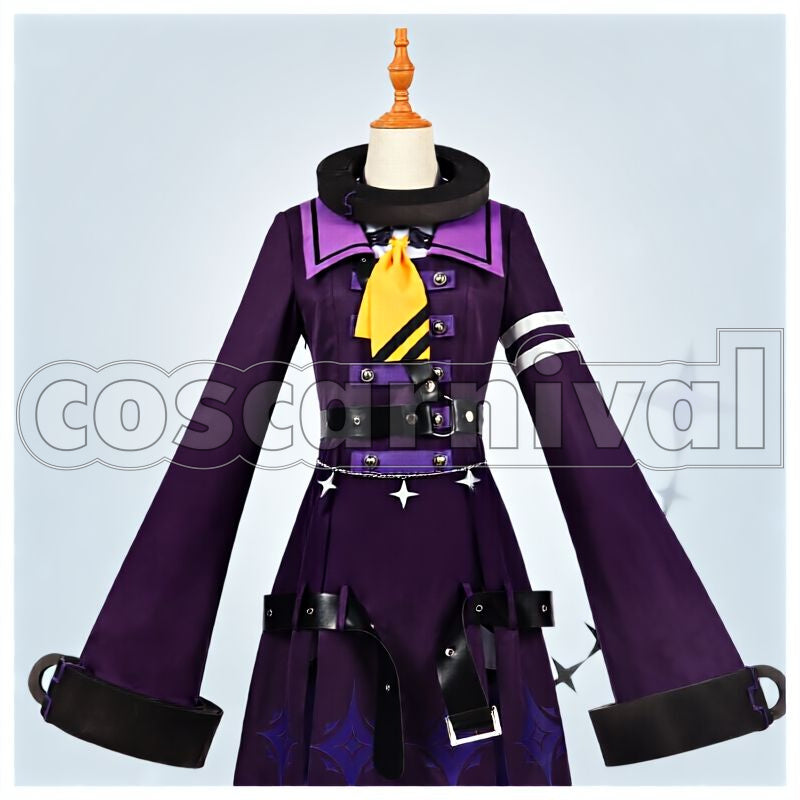 Society holoX La+ Darknesss Cosplay cosplay costume from hololive Secret, front view 1