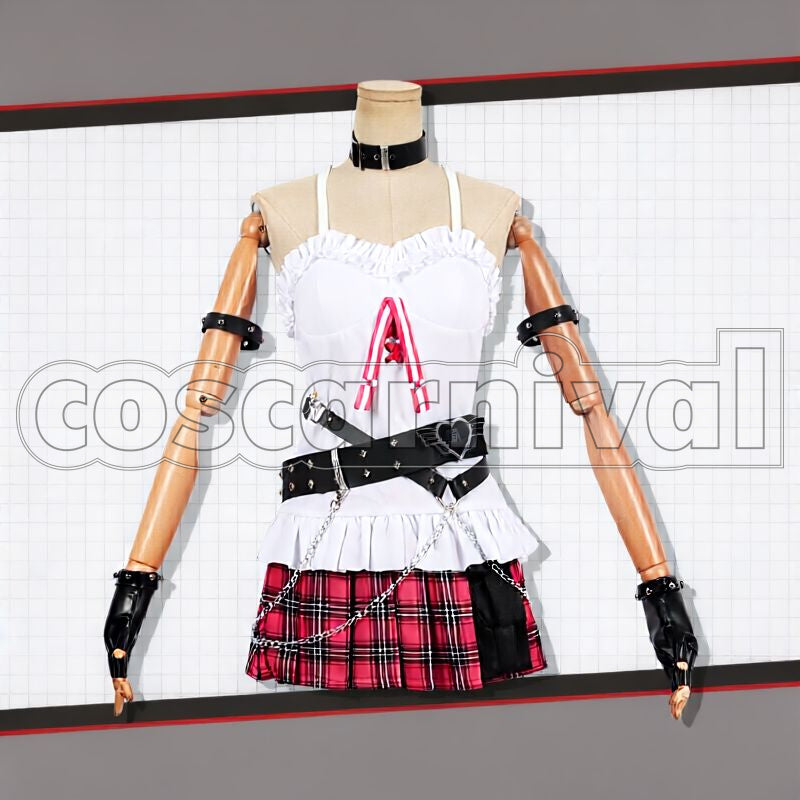 Society holoX Sakamata Chloe Cosplay cosplay costume from hololive Secret, front view 4