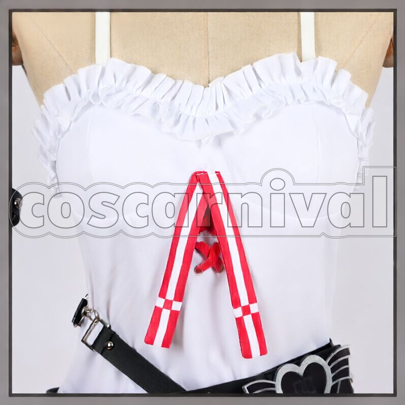 Society holoX Sakamata Chloe Cosplay cosplay costume from hololive Secret, front view 5