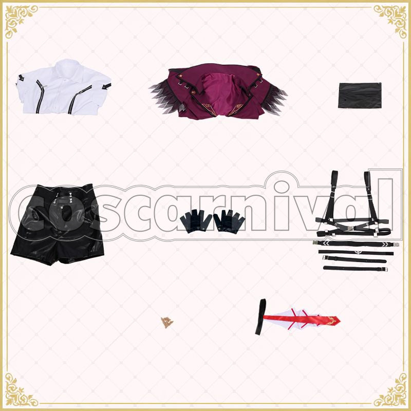 Society holoX Takane Lui Cosplay cosplay costume from hololive Secret, set view
