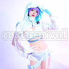 Towa Cyber-Style New Outfit Cosplay cosplay costume from hololive Tokoyami, front view 1
