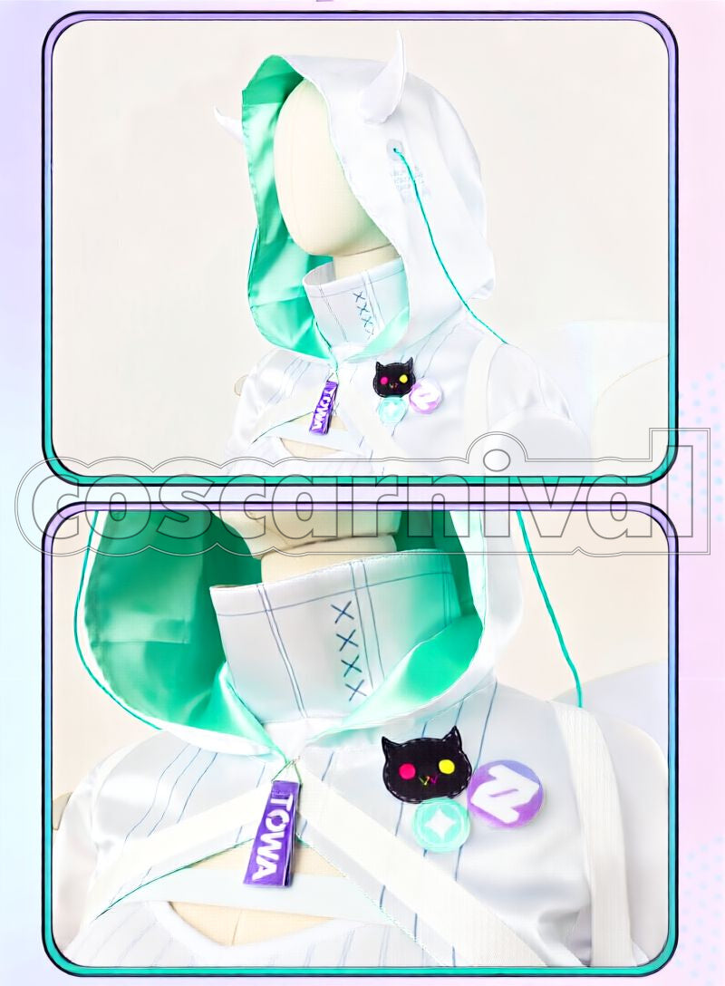 Towa Cyber-Style New Outfit Cosplay cosplay costume from hololive Tokoyami, detail-3