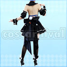 Pekora New Outfit Black Frilly Bunny Dress Cosplay cosplay costume from hololive Usada, back view