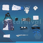 3rd Bronya Zaychik A Post-Honkai Odyssey Cosplay cosplay costume from Honkai Impact, set view