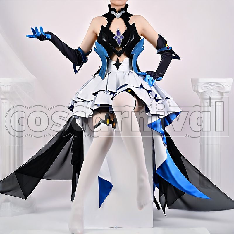 3rd Bronya Zaychik Herrscher of Reason Cosplay cosplay costume from Honkai Impact, front view 2