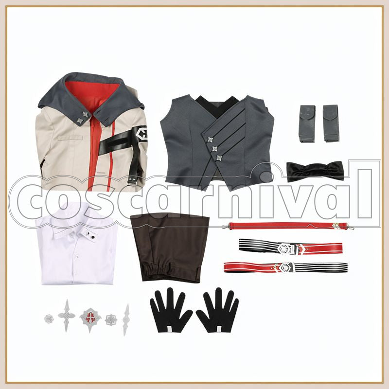 3rd Protagonist Cosplay cosplay costume from Honkai Impact, set view
