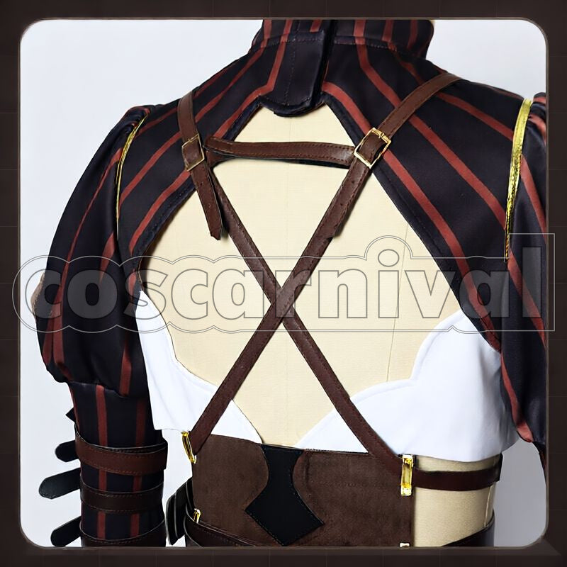 3rd Vill-V Cosplay cosplay costume from Honkai Impact, back view 2