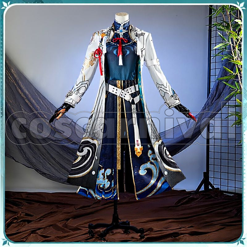 Rail Feixiao Cosplay cosplay costume from Honkai: Star, front view 2