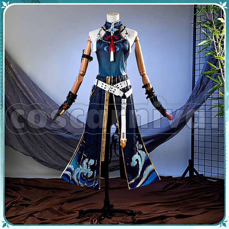 Rail Feixiao Cosplay cosplay costume from Honkai: Star, front view 5