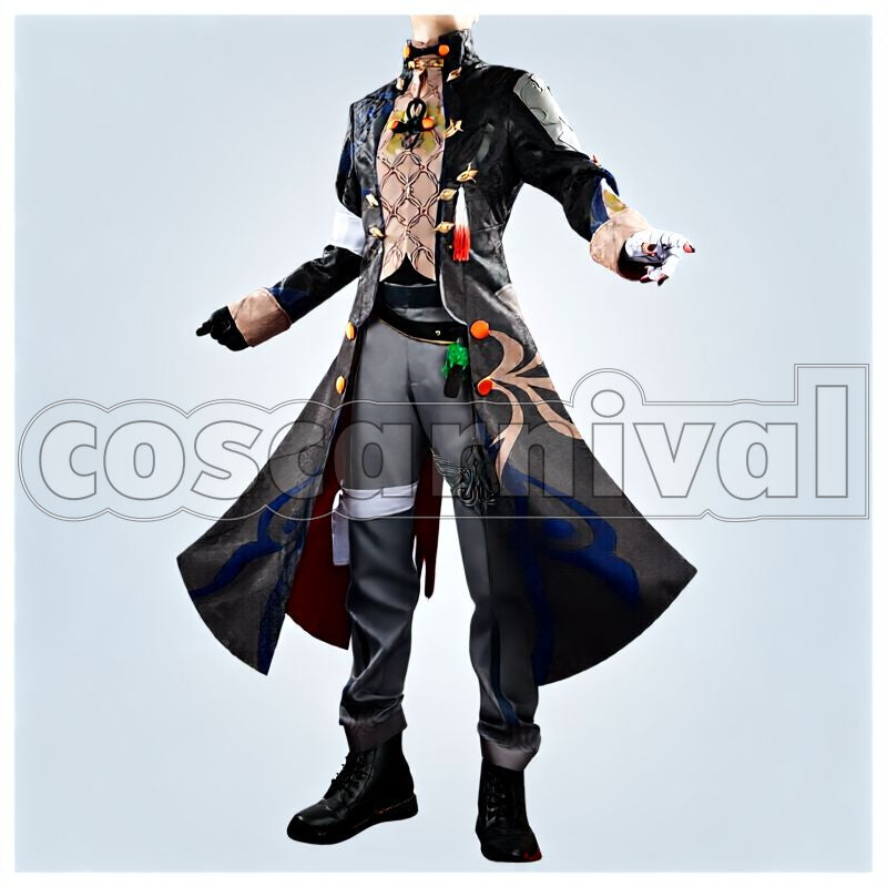 Rail Stellaron Hunters Blade Cosplay cosplay costume from Honkai: Star, front view 1