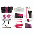 Rail Stellaron Hunters Kafka Cosplay cosplay costume from Honkai: Star, set view