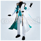 Rail Xianzhou Luofu Luocha Cosplay cosplay costume from Honkai: Star, front view 1