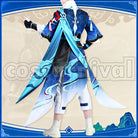 Rail Xianzhou Luofu Yanqing Cosplay cosplay costume from Honkai: Star, back view 1