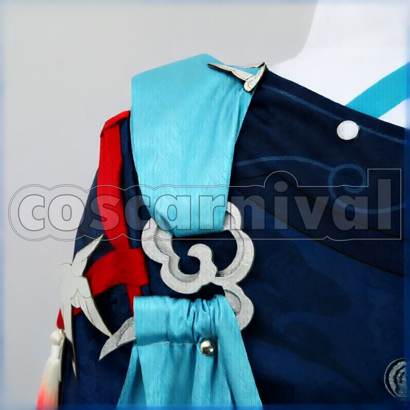 Rail Xianzhou Luofu Yanqing Cosplay cosplay costume from Honkai: Star, detail-1