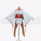 Goldfish Flower Kimono Anthropomorphized cosplay costume from Hozuki's Coolheadedness, front view