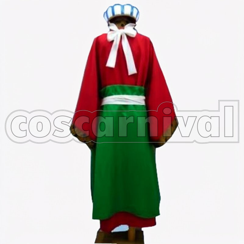 Great King Enma cosplay costume from Hozuki's Coolheadedness, front view 2