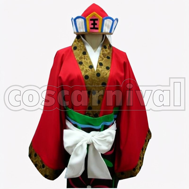Great King Enma cosplay costume from Hozuki's Coolheadedness, front view 3