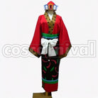 Great King Enma cosplay costume from Hozuki's Coolheadedness, front view