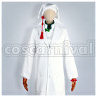Hakutaku White Coat (Normal) Revised Edition (light purple cuffs and hems, April 26 re-revision) Cosplay cosplay costume from Hozuki's Coolheadedness, re revision 39046 front view