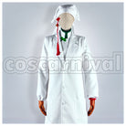 Hakutaku White Coat (Normal) Revised Edition (light purple cuffs and hems) Cosplay cosplay costume from Hozuki's Coolheadedness, front view