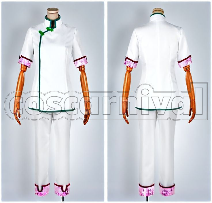 Hakutaku White Coat (Normal) Revised Edition April 26 Cosplay cosplay costume from Hozuki's Coolheadedness, detail-2